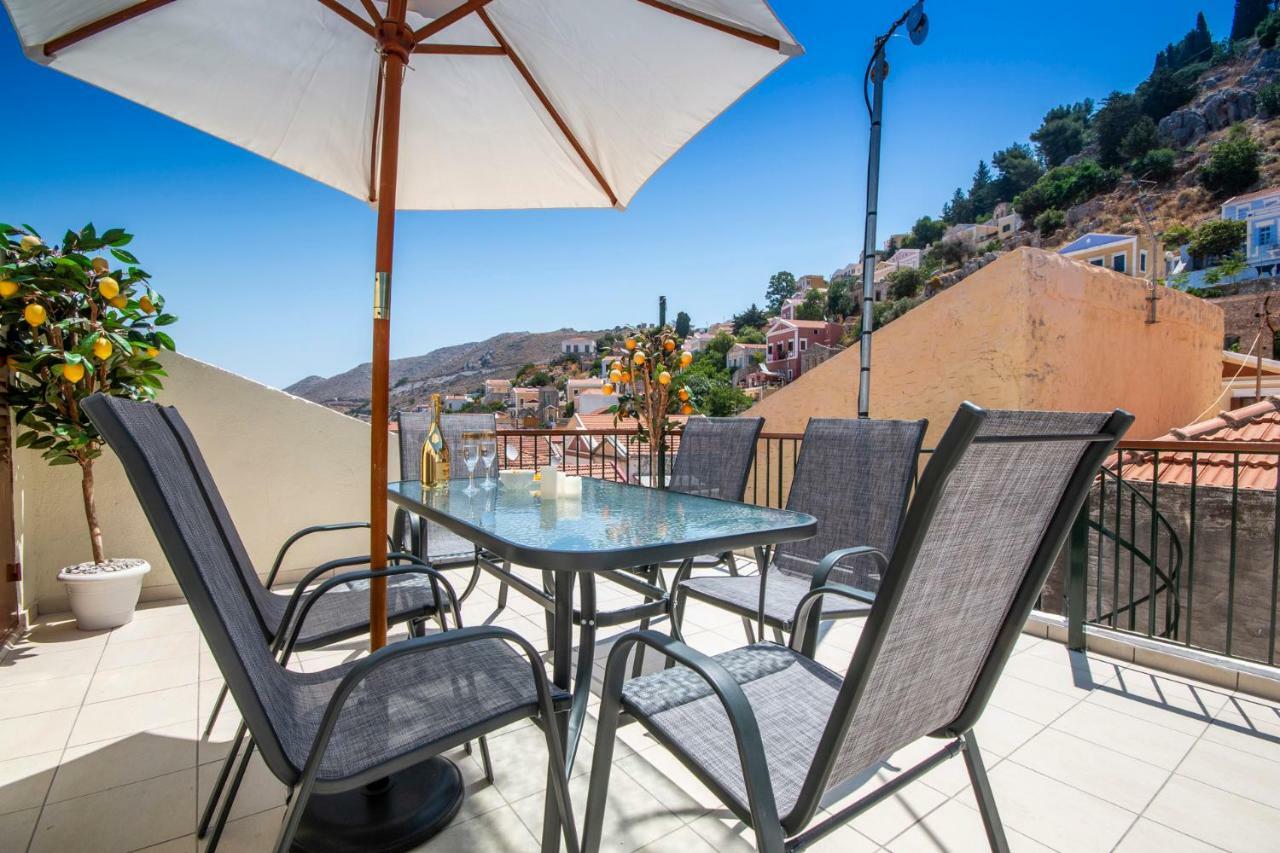Villa Elion Simi Dış mekan fotoğraf