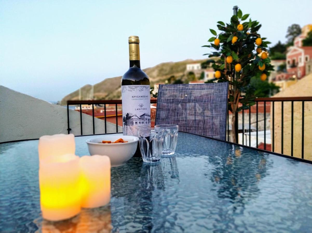 Villa Elion Simi Dış mekan fotoğraf